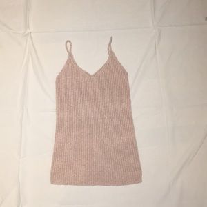 American Eagle Pink Knit Tank